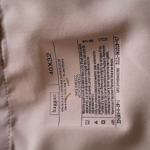 Hagger Black Label men's pants? 44W X 32L, Black color - Picture 5 of 6